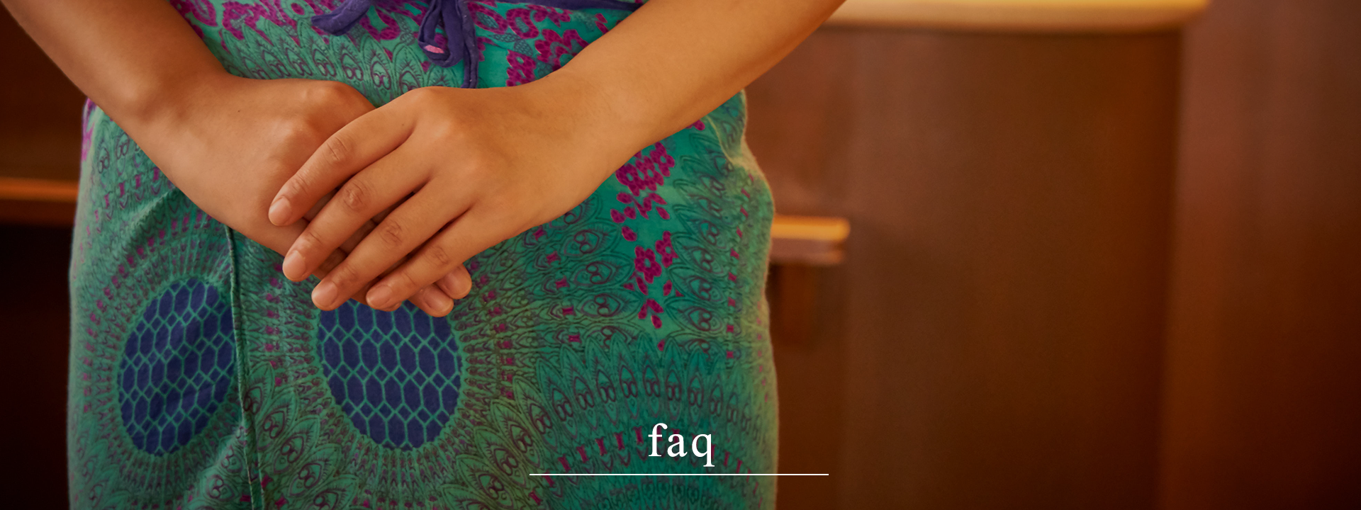 薬草茶のサービス