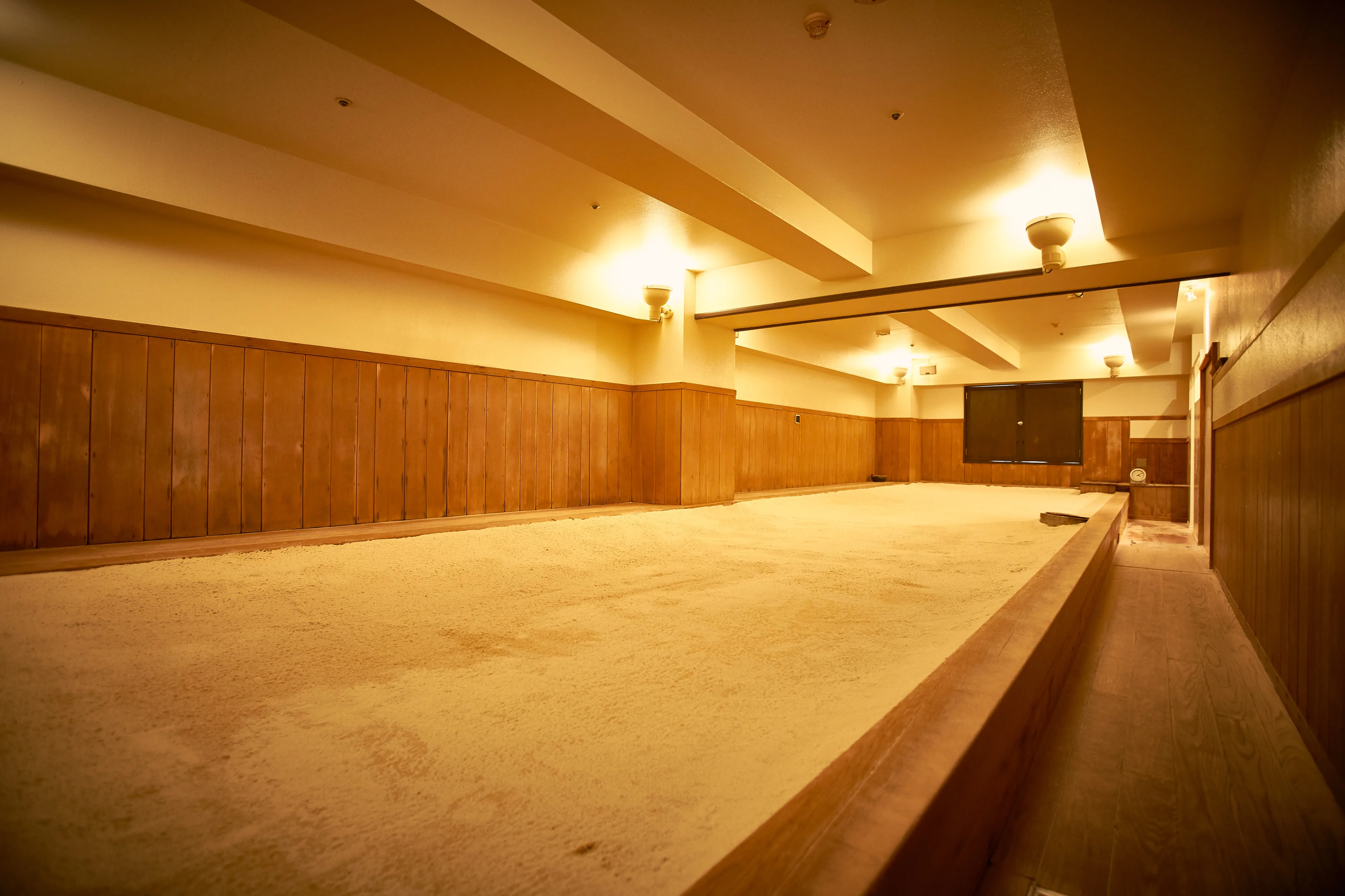 砂塩風呂の施術